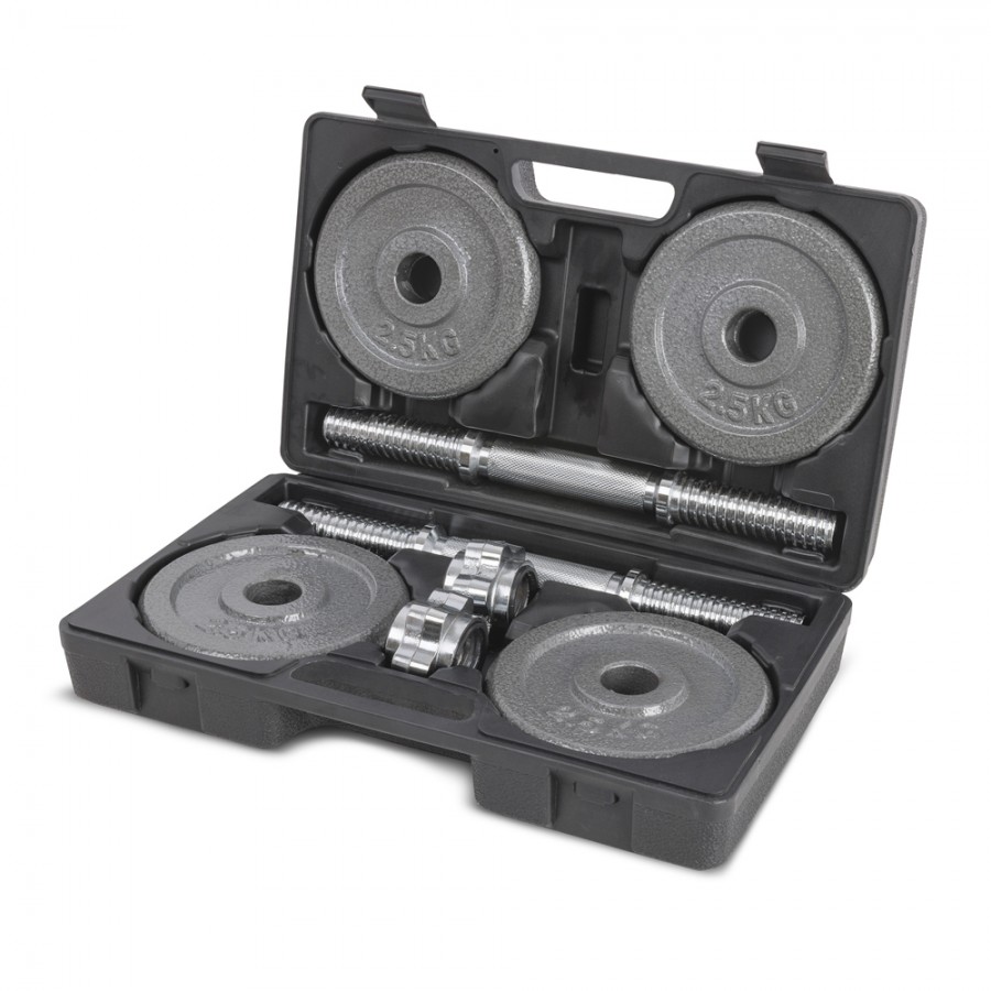 Σετ Αλτηράκι Χρωμιωμένο 20kg Amila 44396