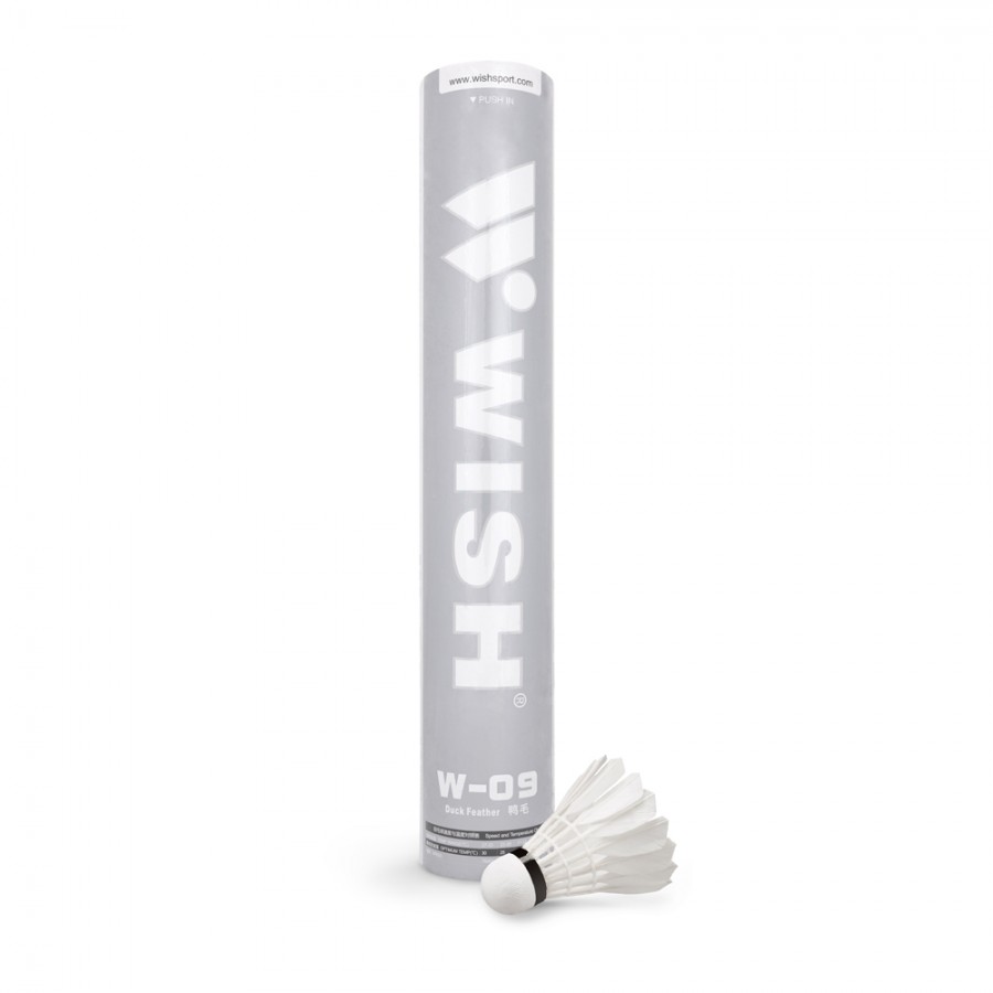 Μπαλάκια Badminton Wish Feather Shuttlecock W-09 12 τμχ. 42078
