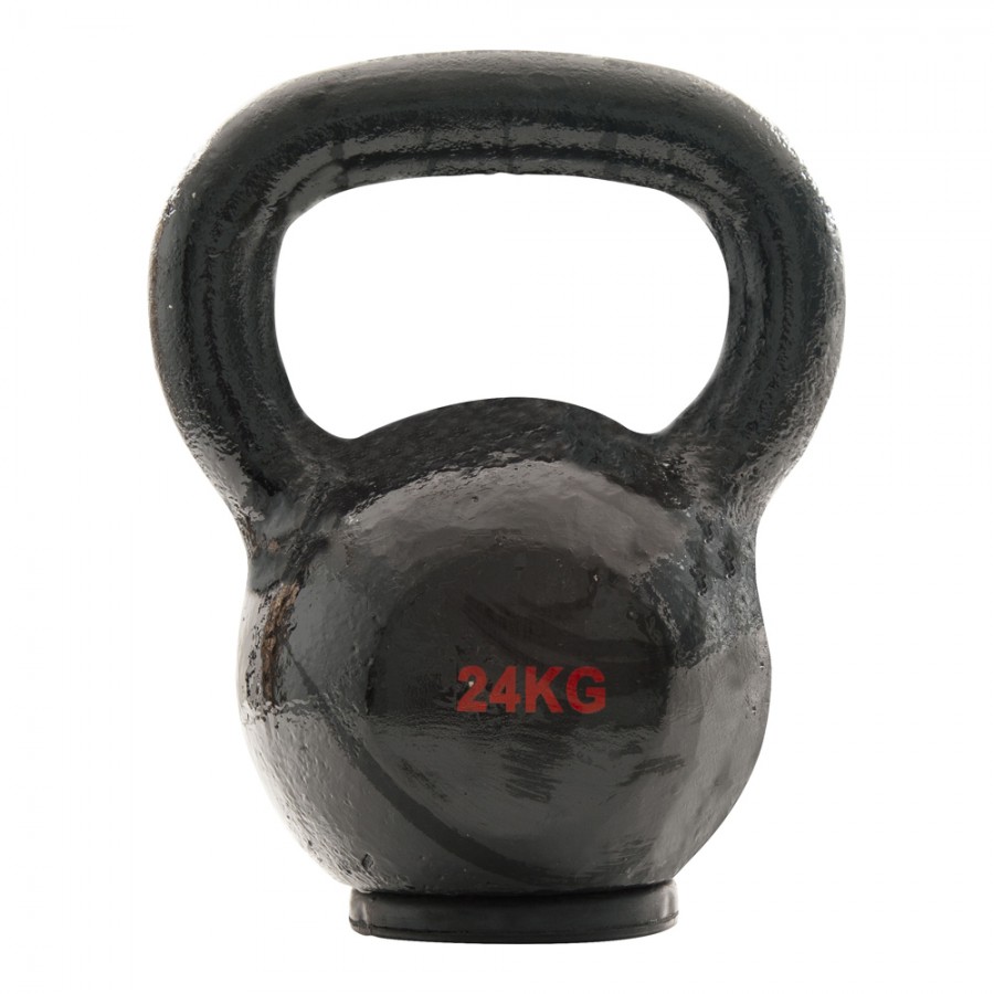 Kettlebell Εμαγιέ με λαστιχένια βάση 24kg Amila 44510