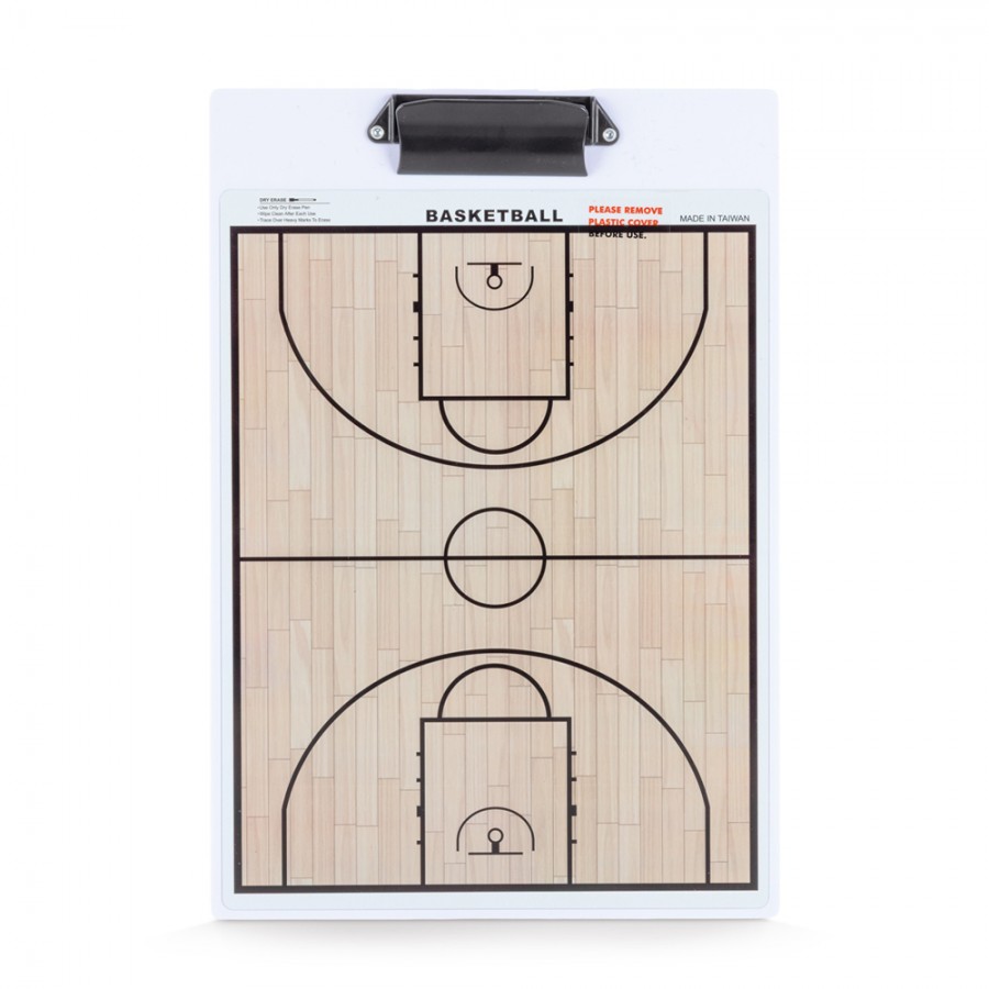 Ταμπλό Προπονητή Basket Διπλής Όψης Μαγνητικό 25x37cm Amila 41949