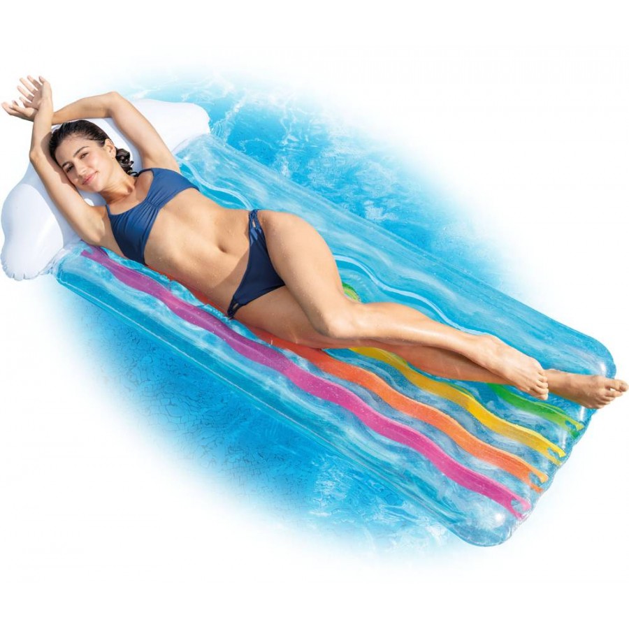Στρώμα Θαλάσσης Intex Rainbow Cloud Mat 