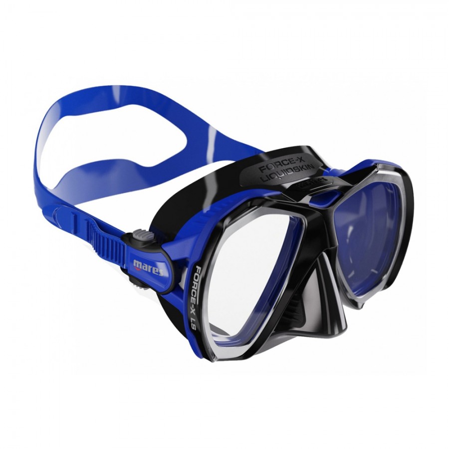 Μάσκα κατάδυσης Mares Force-x Liquid Skin Μαύρο Μπλε