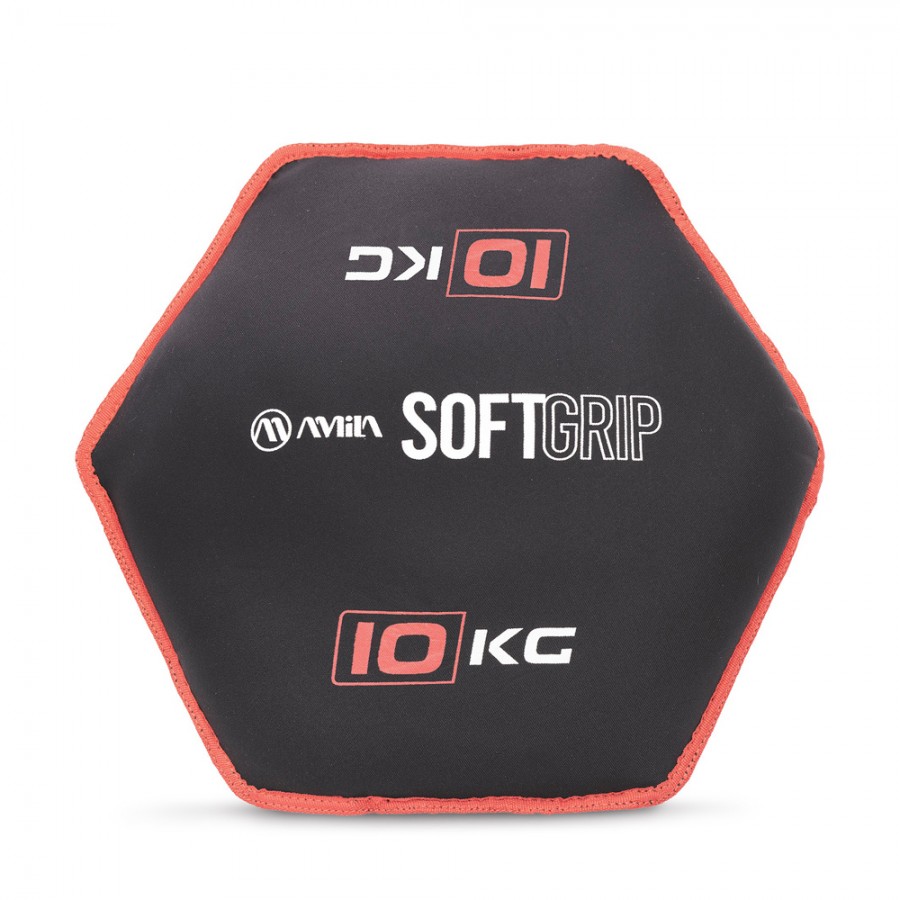 Δίσκος Βαρίδιο Soft Grip 10Kg Amila 90755