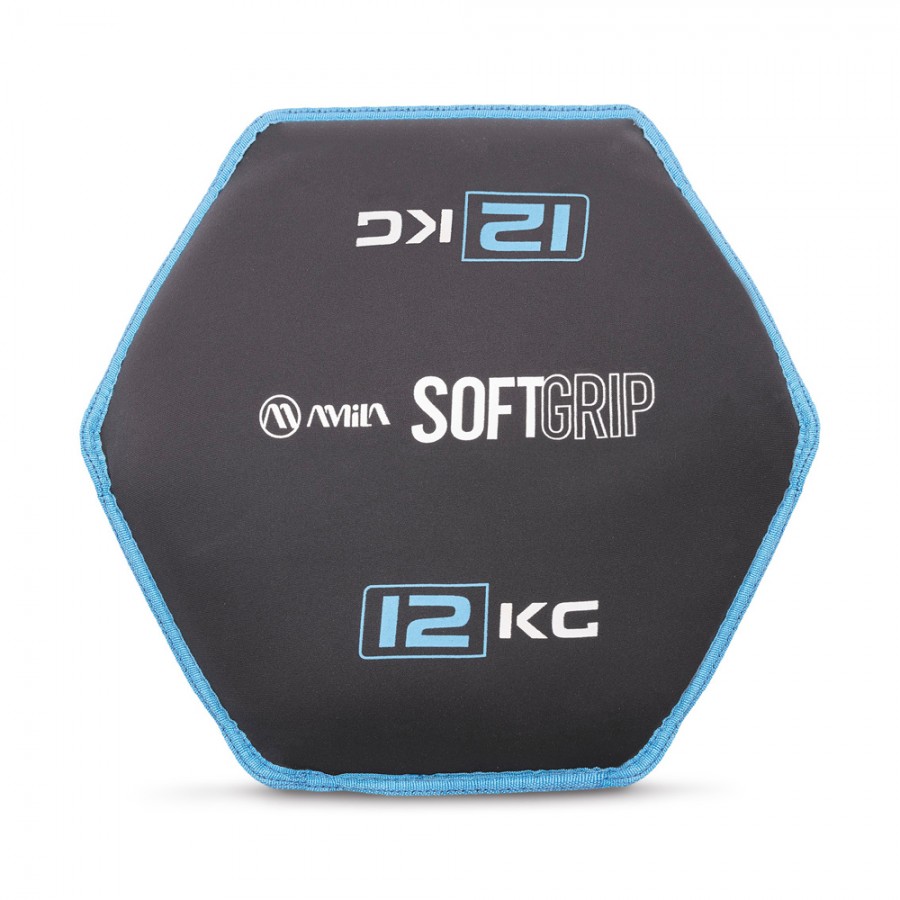 Δίσκος Βαρίδιο Soft Grip 12Kg Amila 90756