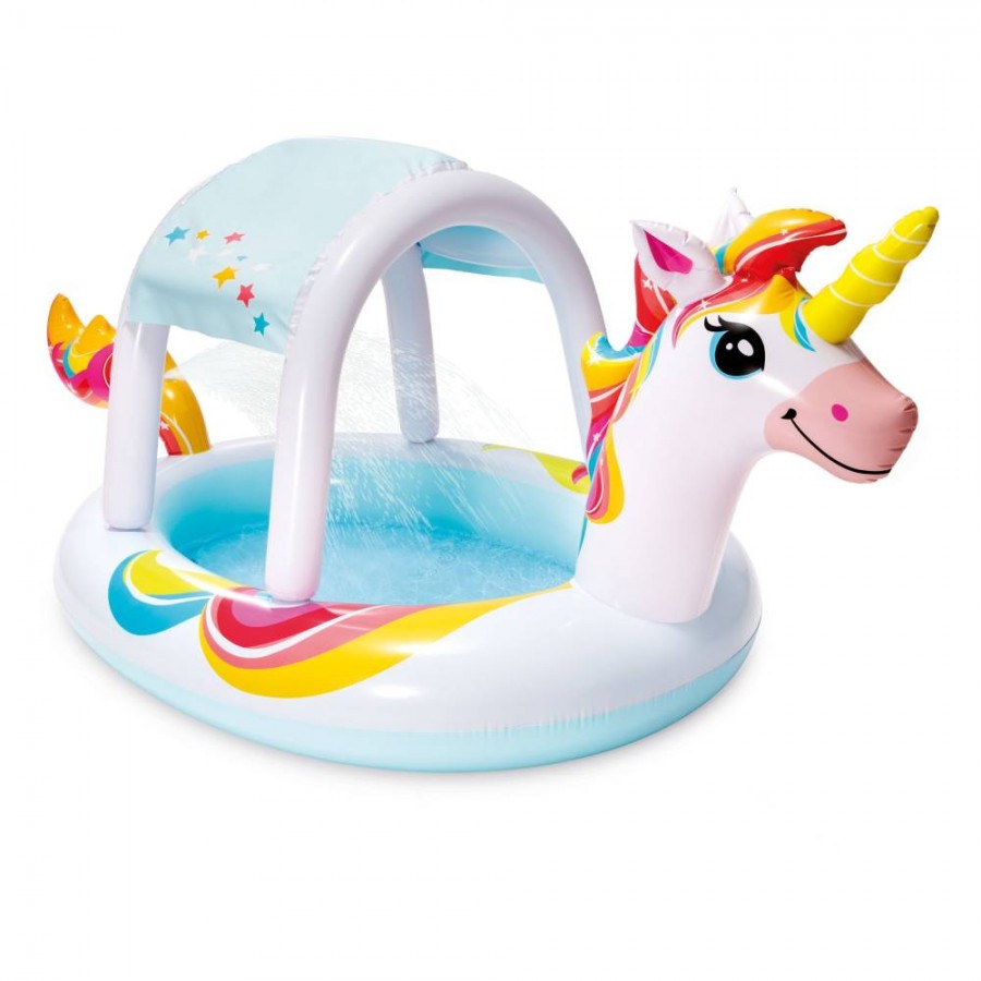 Φουσκωτή Παιδική Πισίνα Intex Unicorn Spray Pool 58435