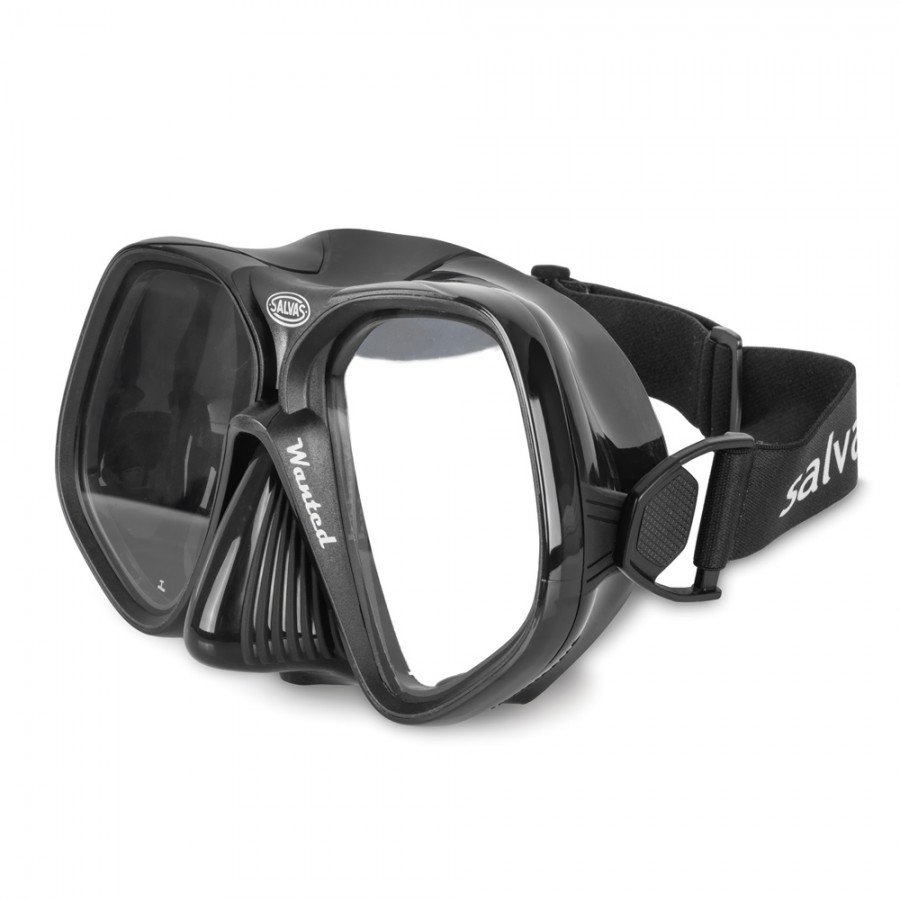 Μάσκα Θαλάσσης Salvas Wanted Black Softband 52203