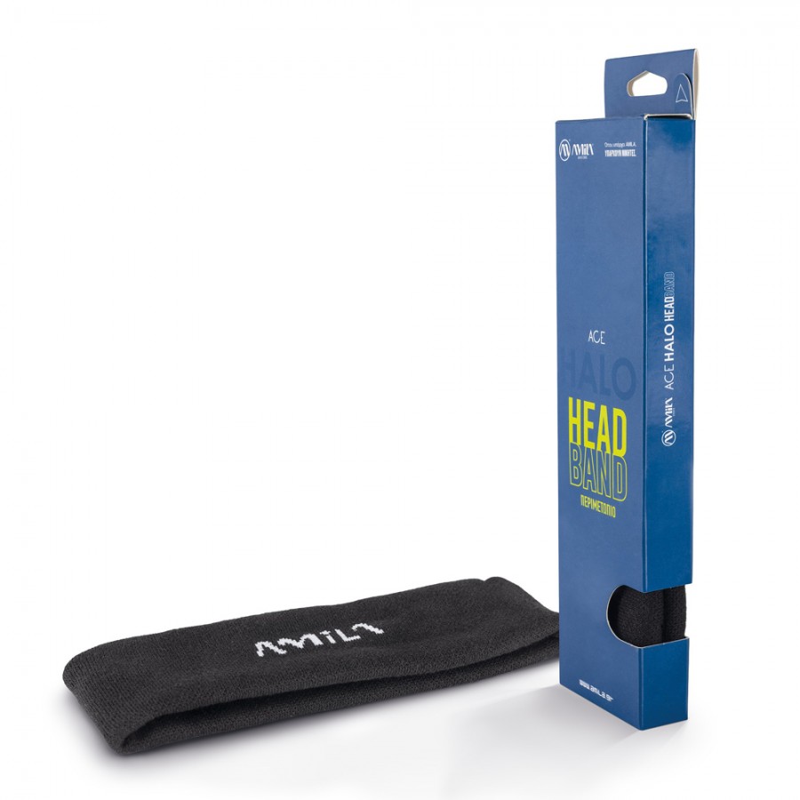 Περιμετώπιο Amila Ace Halo Head Band Μαύρο 45704