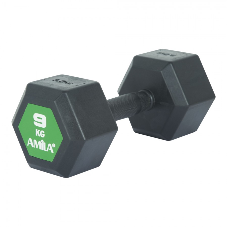 Aλτήρας Εξάγωνος Original Rubber 9Kg Amila 90590