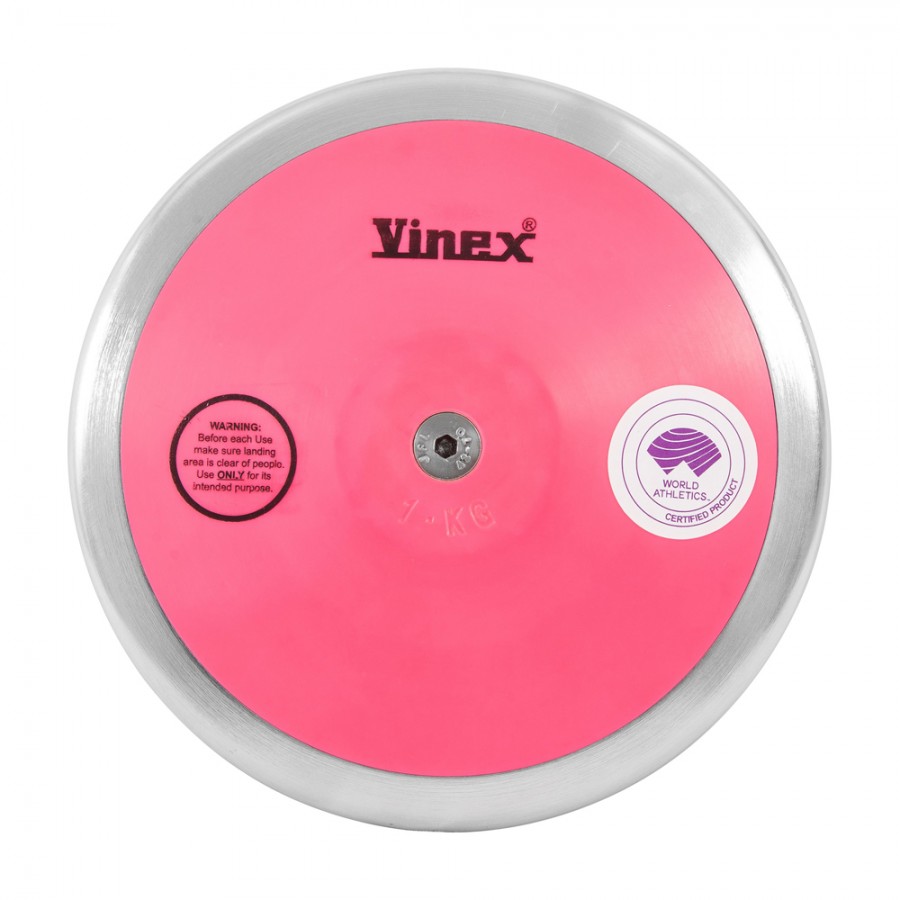 Δίσκος Ρίψης Αργής Περιστροφής Γυναικών 1kg Vinex 97755