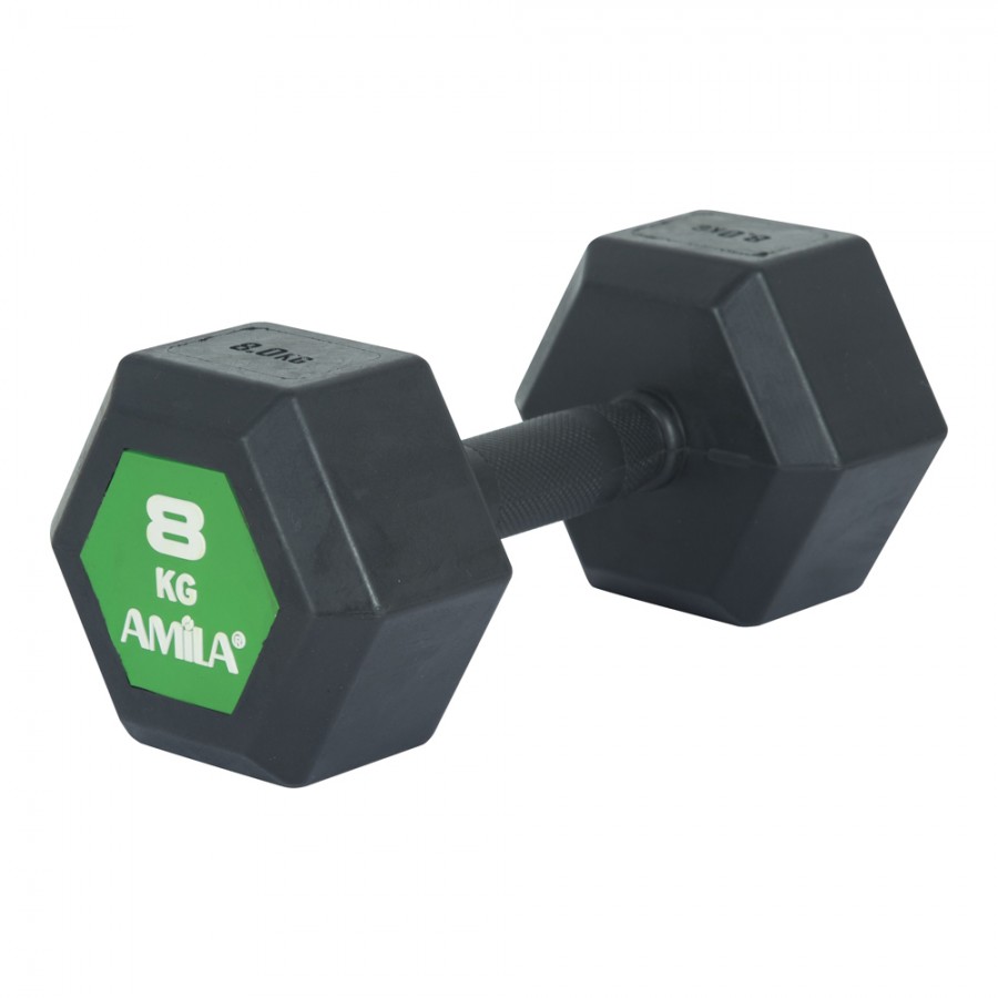 Aλτήρας Εξάγωνος Original Rubber 8Kg Amila 90589