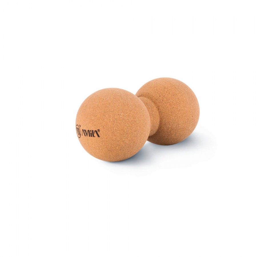Κύλινδρος Αποθεραπείας Dhara Cork Peanut Φ8x16 cm Φελλό Amila 96809