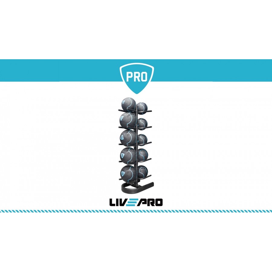 Βάση για 10 Medicine Balls LivePro Β 8806