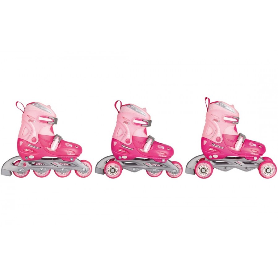 Πατίνια Αυξομειούμενα Inline Quads Roller Skate Girl Nijdam® 52QP