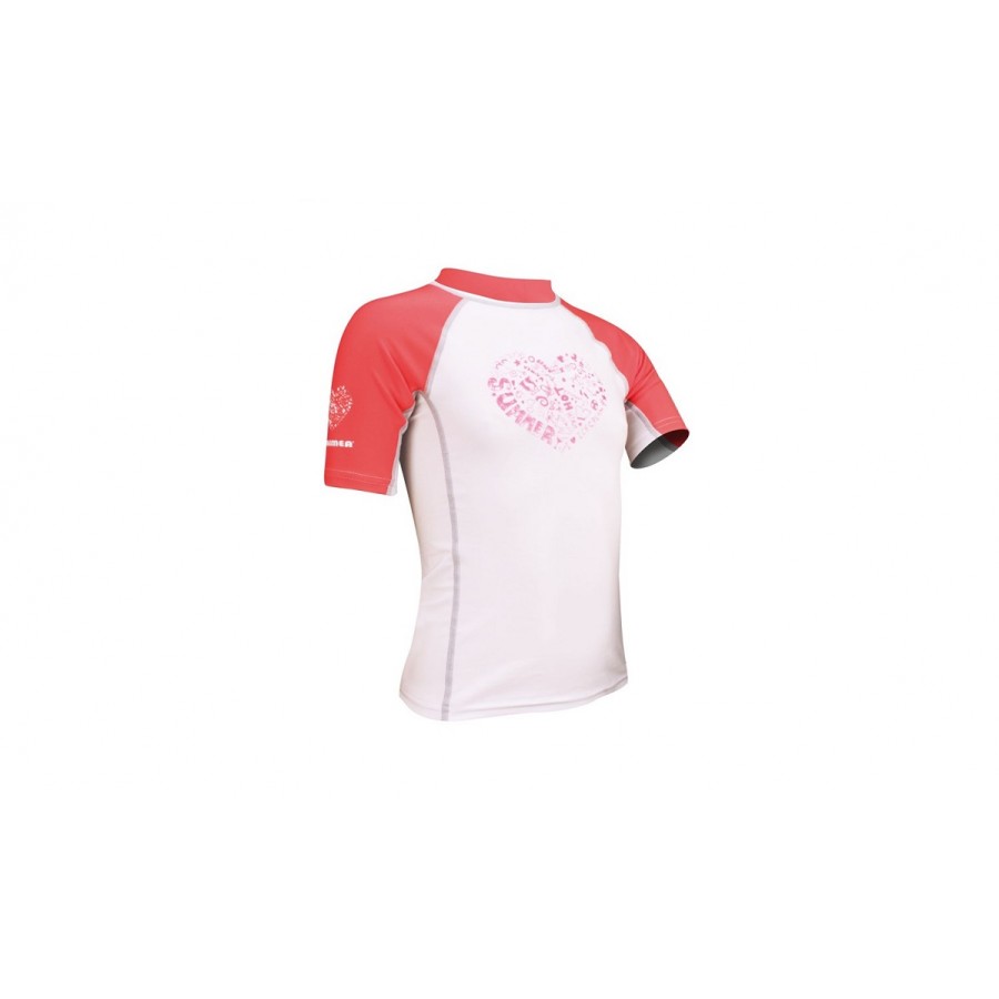 Παιδικό Rash Guard UV Shirt Sleeve Fuschia Waimea® 55UD