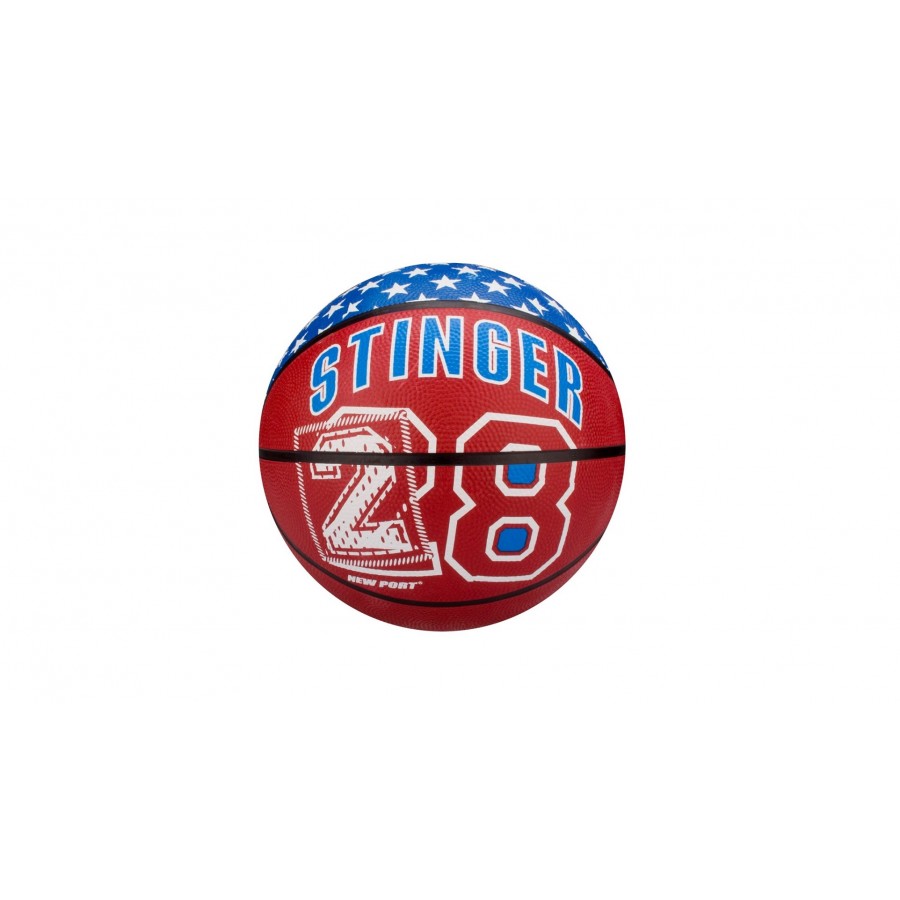 Μπάλα Basket New Port Stinger Νο7 16GE-BBW