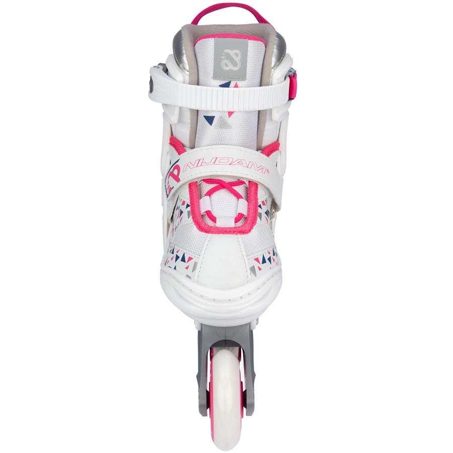 Nijdam Inline Skates Ρυθμιζόμενα White Wedge Nijdam® N20AA04