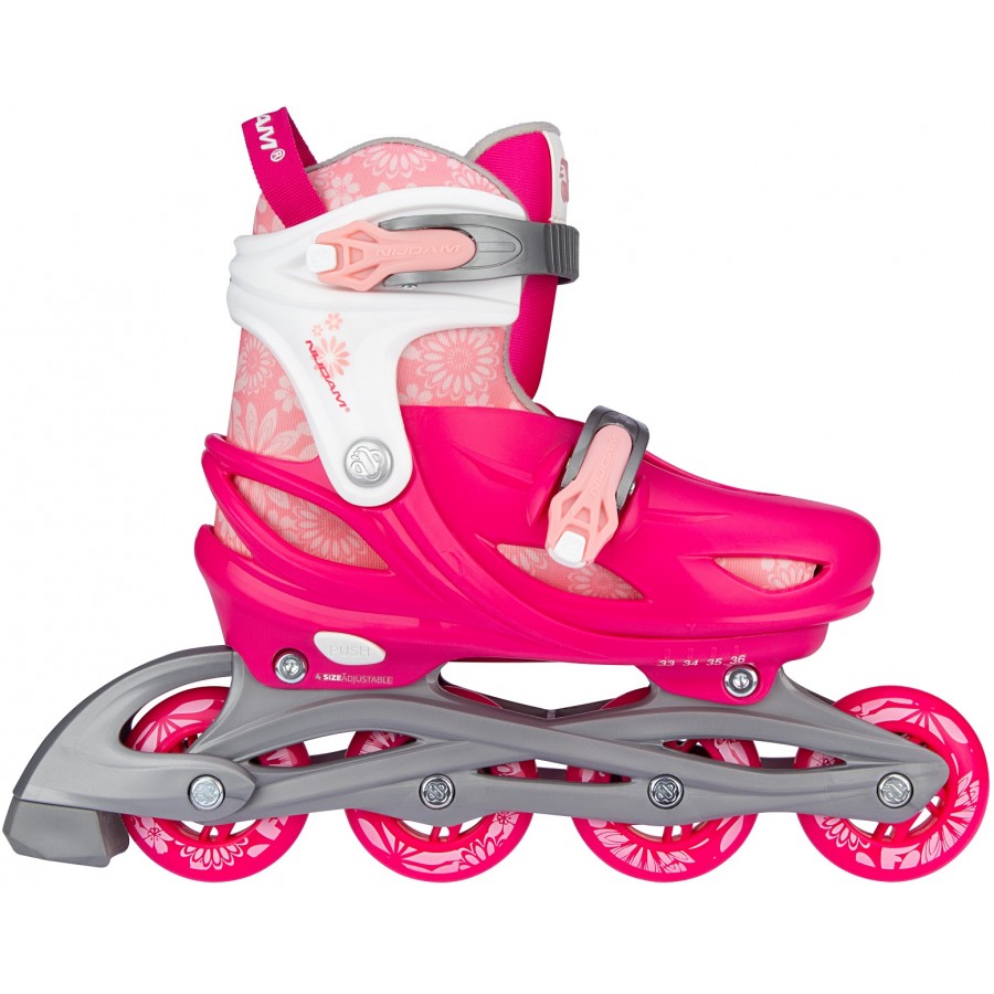 Nijdam Inline Skates Ρυθμιζόμενα 3-σε-1 Floral Switch Nijdam® N22AA01