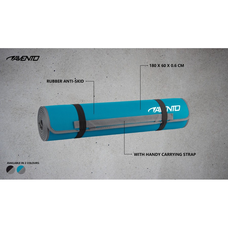 Ταπέτο Ασκήσεων με σχέδιο 180x60x0.6cm Avento 42MC