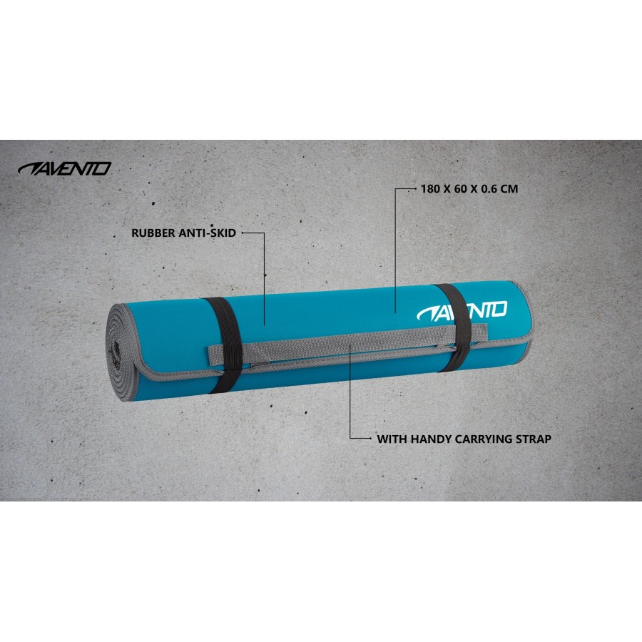 Ταπέτο Ασκήσεων με σχέδιο 180x60x0.6cm Avento 42MC