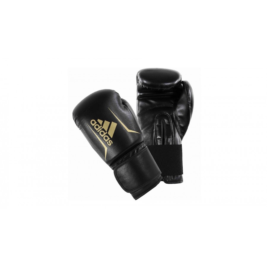 Γάντι Πυγμαχίας Adidas SPEED 50 8oz Μαύρο Χρυσό ADISBG50-08