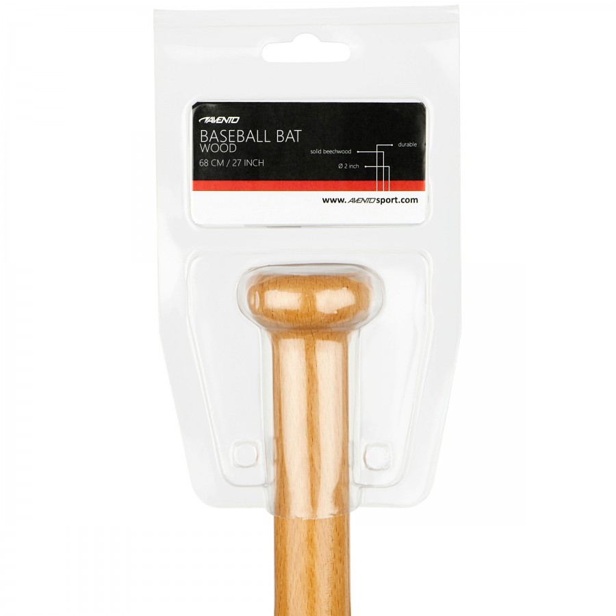 Ρόπαλο Baseball Ξύλινο 68cm Avento® 47AM