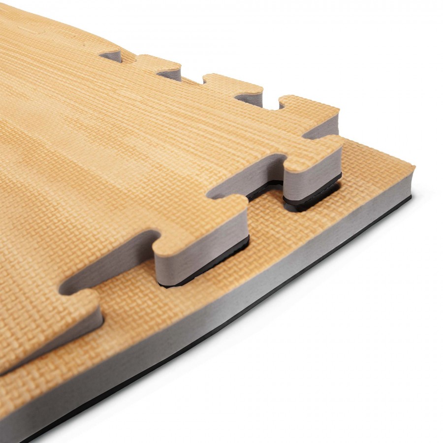 Δάπεδο προστασίας Pegasus Puzzle EVA Μαύρο Πορτοκαλί 2.5cm Β 4100-25