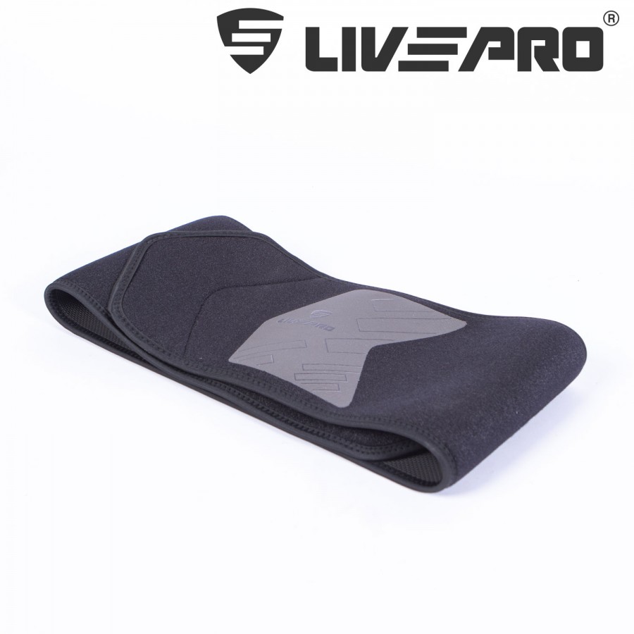 Ζώνη Εφίδρωσης Neoprene 125×19.5cm Livepro B-8718
