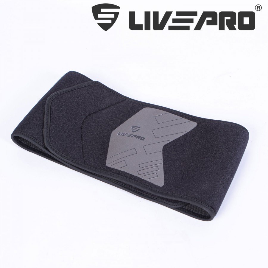 Ζώνη Εφίδρωσης Neoprene 125×19.5cm Livepro B-8718