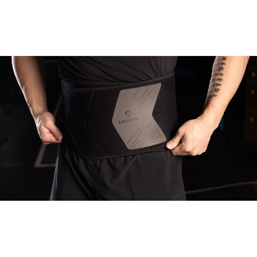 Ζώνη Εφίδρωσης Neoprene 125×19.5cm Livepro B-8718