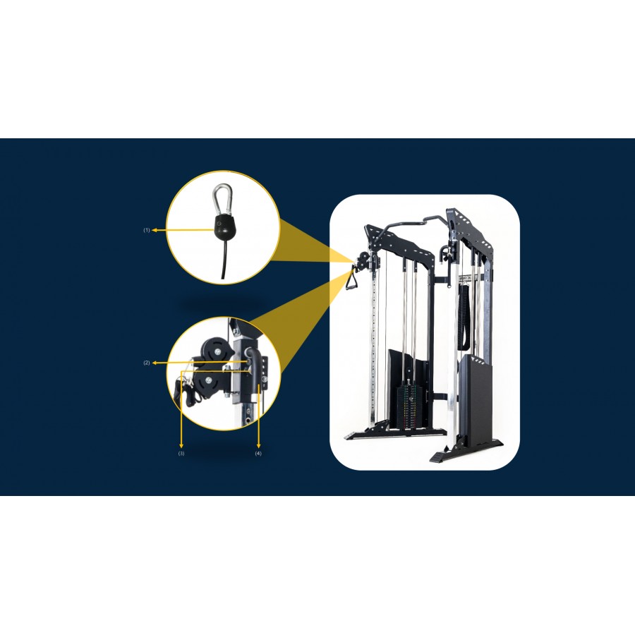 Πολυόργανο Γυμναστικής Pegasus® Fuctional Trainer FM-500 Λ 5500