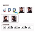 Μαντήλι Λαιμού Pointed / Gray Hoodie