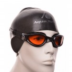 Γυαλάκια Kaiman Black Orange Lens Aqua Sphere