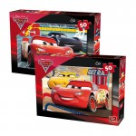 Παζλ 50 τεμαχίων σε σχέδιο Cars.