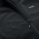 Αδιάβροχο Softshell Martes Nedo Μαύρο