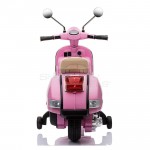 Παιδική Μηχανή Scorpion Wheels Vespa Piaggio 12V Original Ροζ 5245050