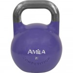 Kettlebell Aγωνιστικό 20kg Μωβ Amila 84584