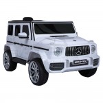 Ηλεκτροκίνητο Παιδικό Αυτοκίνητο Mercedes Benz AMG G63 12V Scorpion Wheels Λευκό 5247036