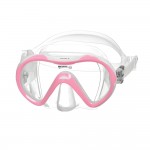 Παιδική Μάσκα Snorkeling Mares Vento Junior διαφανο ροζ
