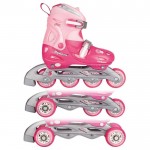 Πατίνια Αυξομειούμενα Inline Quads Roller Skate Girl Nijdam® 52QP
