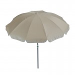 Ομπρέλα Θαλάσσης Summer Club Iris 200cm Εκρού 18325