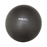 Μπάλα γυμναστικής AMILA GYMBALL 65cm Μαύρη