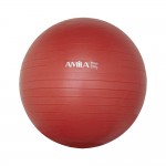 Μπάλα γυμναστικής AMILA GYMBALL 65cm Κόκκινη