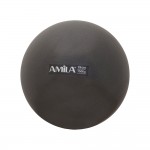 Μπάλα Pilates 19cm Μαύρη Amila 95802