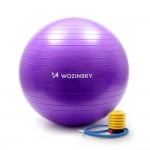 Μπάλα Pilates 65cm Μωβ Wozinsky