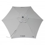 Ομπρέλα Παραλίας Escape 2.4m 6 Ακτίνες Silver Grey 12206