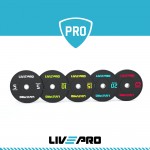 Δίσκος Ολυμπιακού Τύπου LivePro Bumper Ø50 10kg Β 8038-10