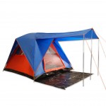 Σκηνή Κάμπινγκ Panda Outdoor Forester Plus V Canopy 5 Aτόμων (150+270)x270x200cm 