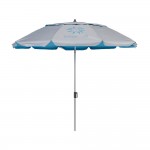 Ομπρέλα Παραλίας Αλουμινίου Escape 2.2m PE 180gsm UPF50+ Γαλάζιο 12000