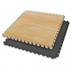 Δάπεδο προστασίας Pegasus Puzzle EVA Μαύρο Πορτοκαλί 2.5cm Β 4100-25