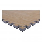Δάπεδο Προστασίας EVA Ξύλο 100x100cm 2.5cm Amila 36612